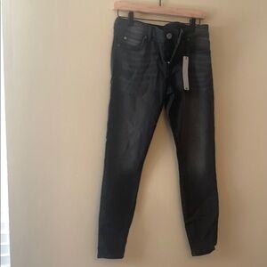 Kut from the Kloth Black Skinny Jeans Tapered Fit